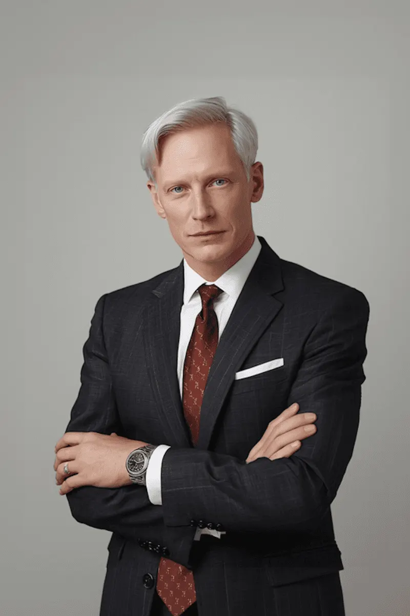 Man in Office Setting